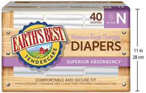 Earth’s Best TenderCare Disposable Baby Diapers