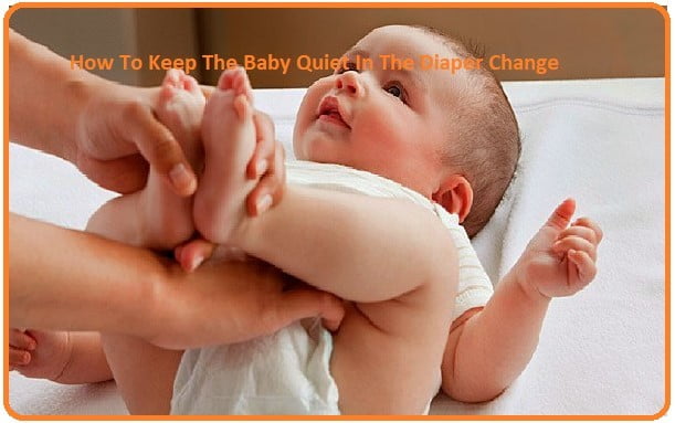 Baby Quiet In The Diaper Change