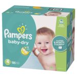 Pampers Baby Dry Disposable Baby Diapers