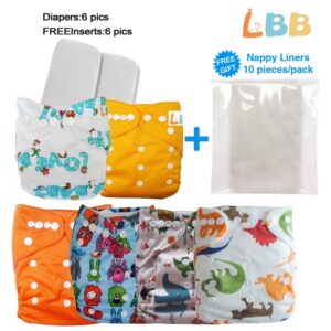 Reusable Baby Cloth Pocket Diapers